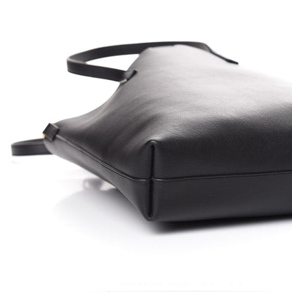 Saint Laurent Calfskin Toy Shopping Tote Black 7 of 9