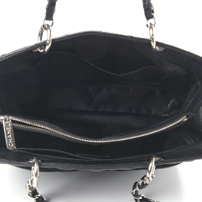 Chanel Caviar Quilted Grand Shopping Tote GST Black 4 of 11