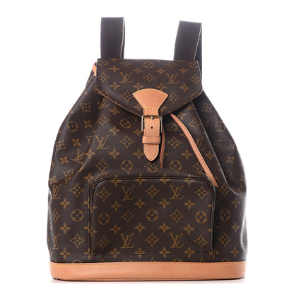 Louis Vuitton Monogram Montsouris GM Backpack 1 of 12