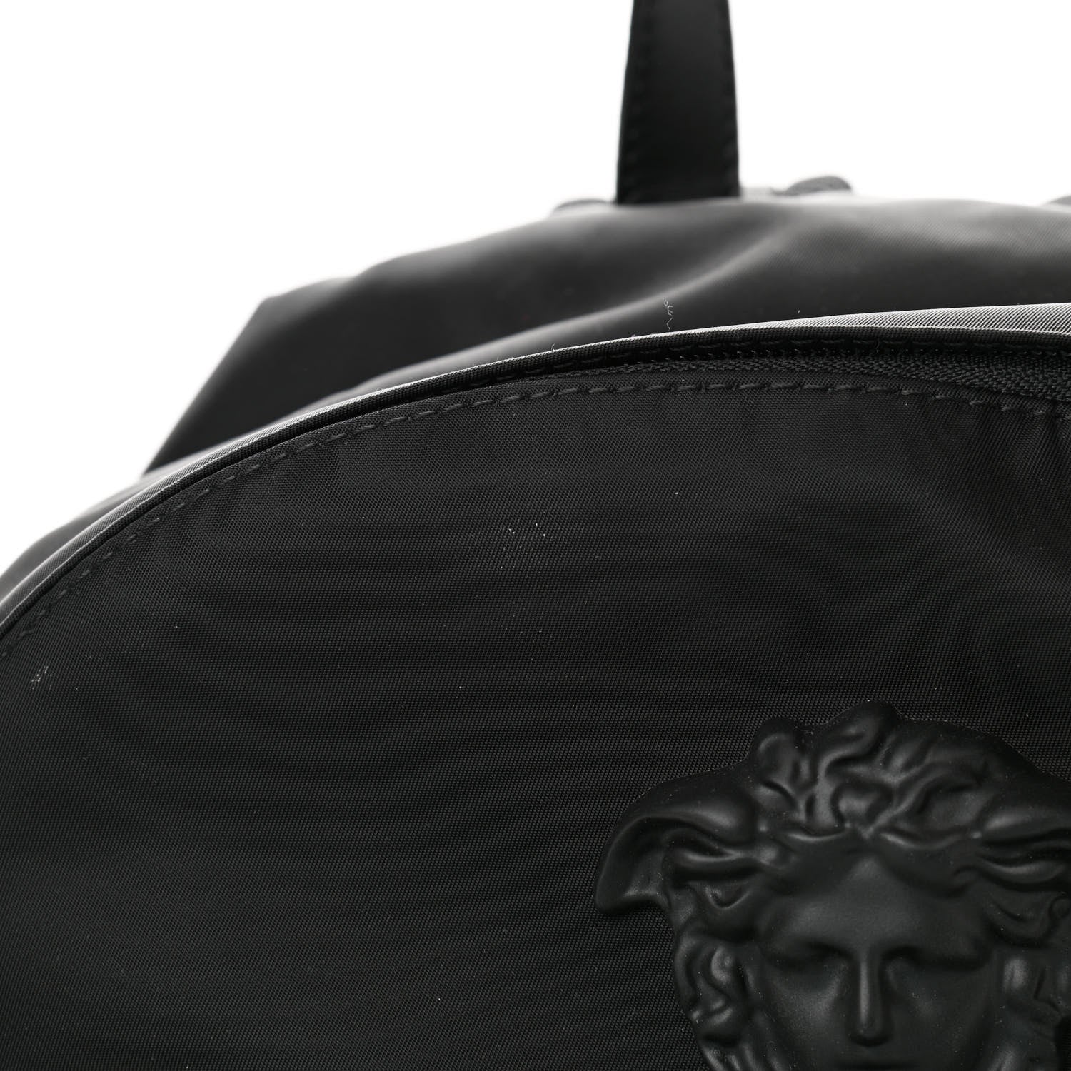 Versace Nylon La Medusa Backpack Black 12 of 12