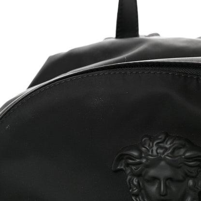 Versace Nylon La Medusa Backpack Black 12 of 12
