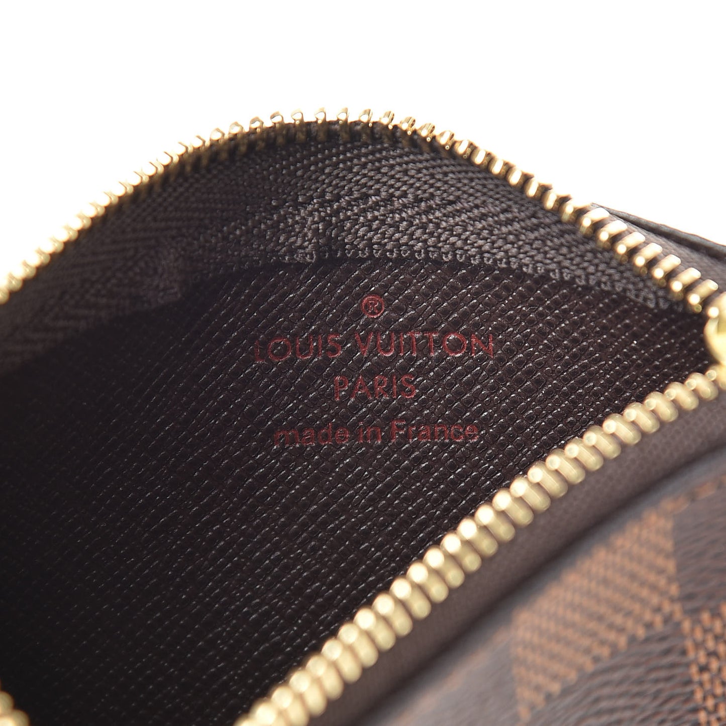 Damier Ebene Key Pouch
