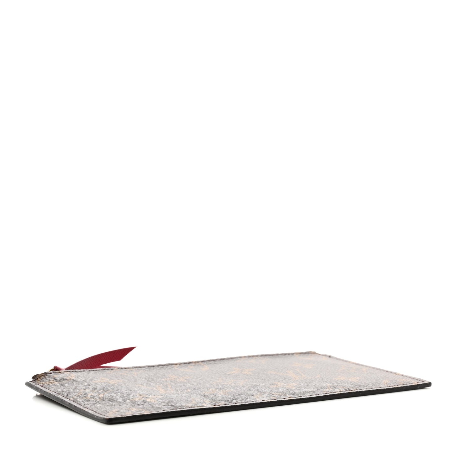 Monogram Felicie Chain Wallet Zippered Insert Fuchsia