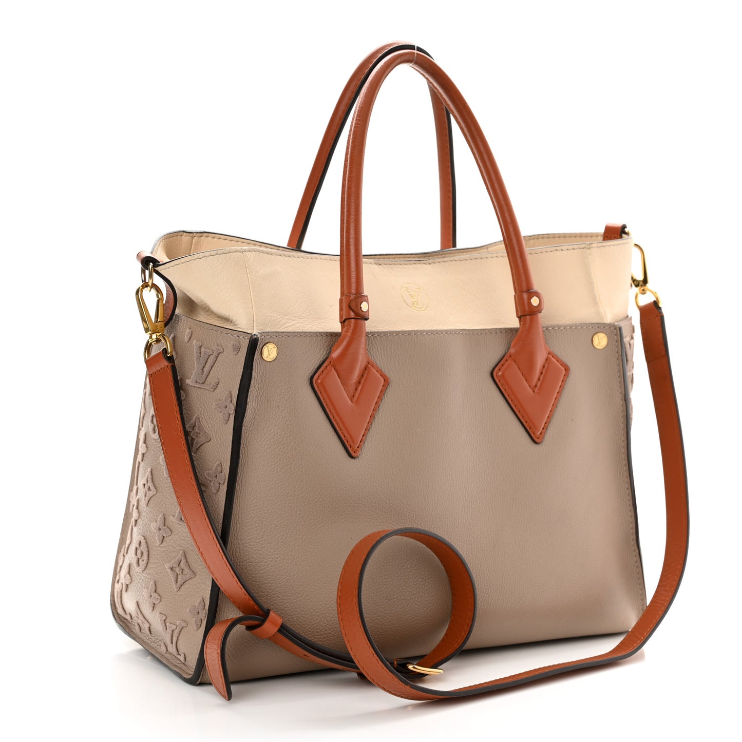 Calfskin Monogram Tufting On My Side Galet