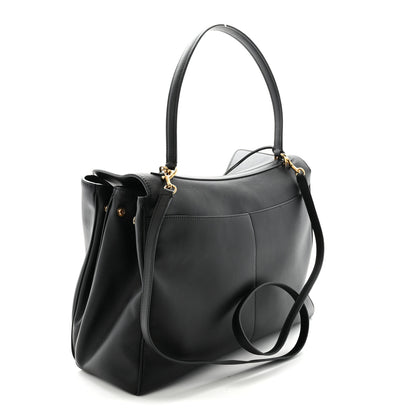 Balenciaga Smooth Calfskin Large Rodeo Top Handle Handbag Black 3 of 9