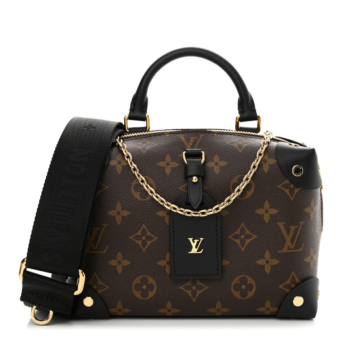 Monogram Petite Malle Souple Black