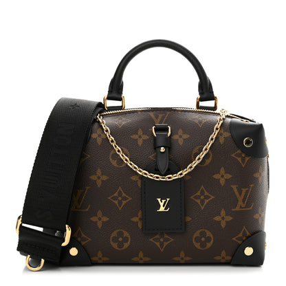 Louis Vuitton Monogram Petite Malle Souple Black 1 of 9