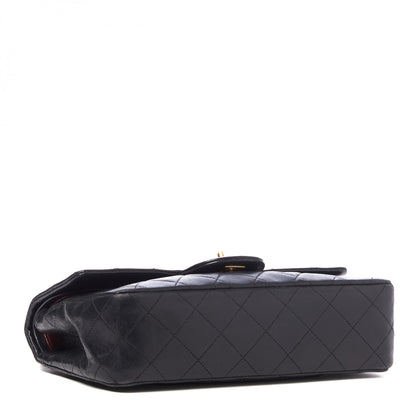 Chanel Lambskin Quilted Small Double Flap Black 3 of 9