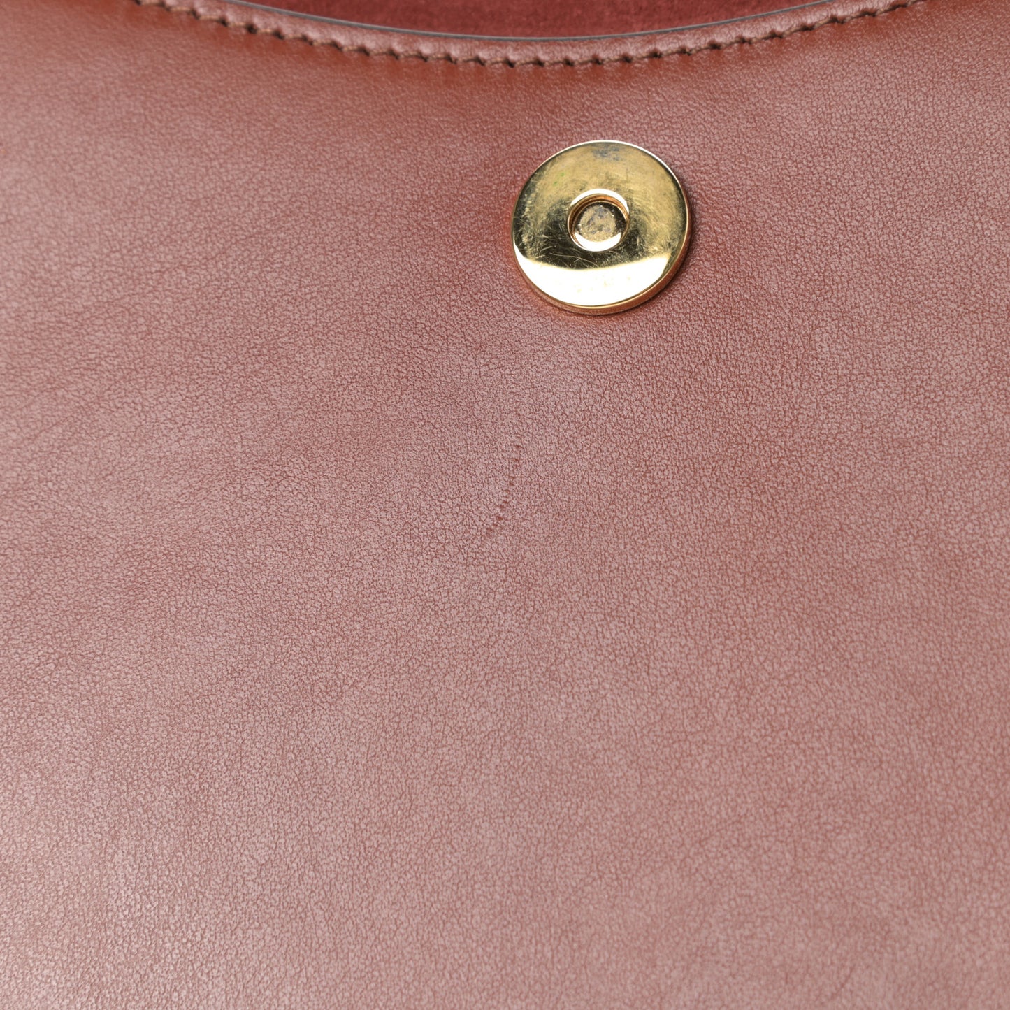 Calfskin Small Tess Bag Sepia Brown