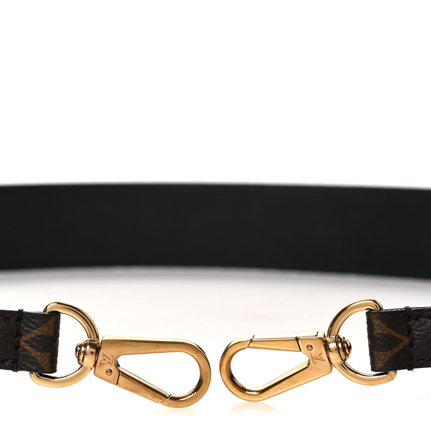 Louis Vuitton Monogram Bandouliere Shoulder Strap Black 4 of 5