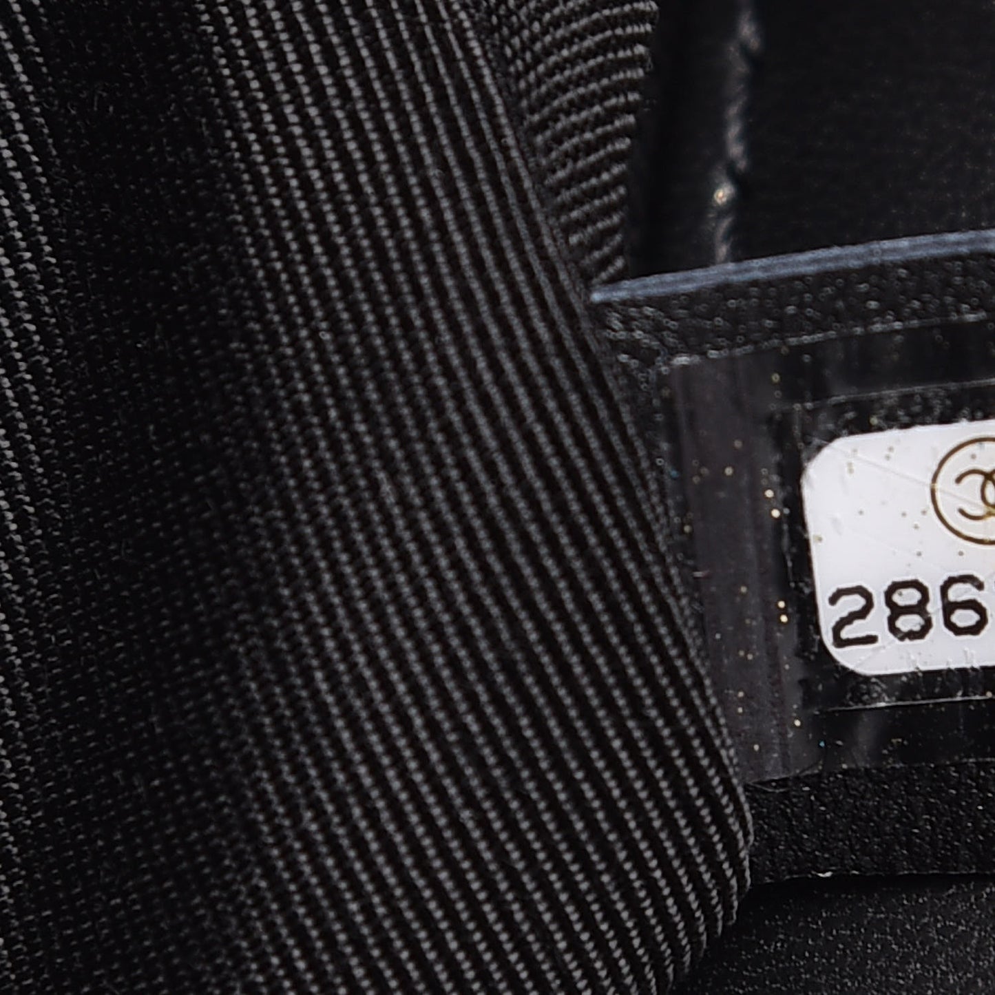 Shiny Lambskin Quilted Small Montcoco Flap Black