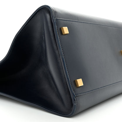 Saint Laurent Calfskin Medium Manhattan Shopper Tote Dark Notte 9 of 20