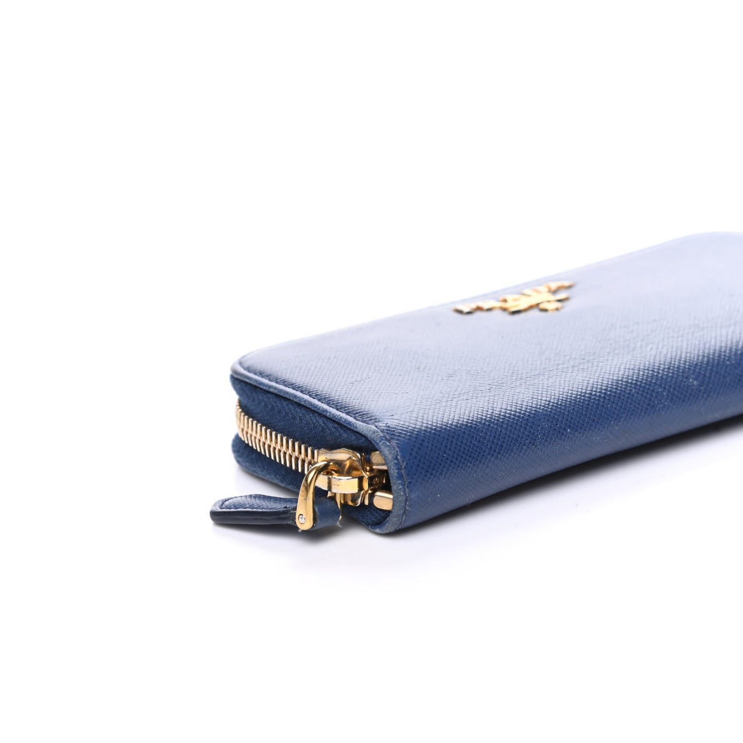 Saffiano Metal Zip Around 6 Key Holder Bleuette