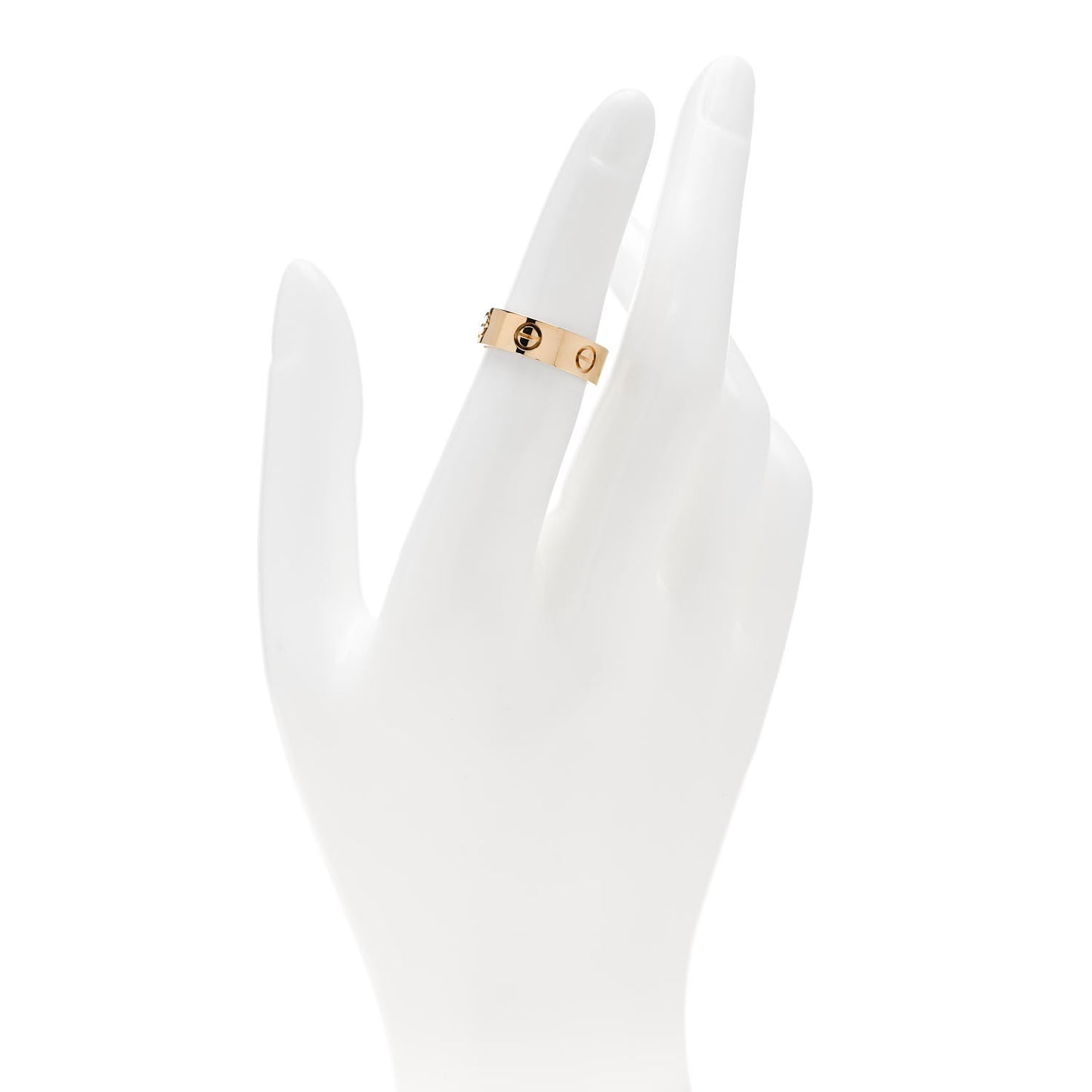 18K Yellow Gold 5.5mm LOVE Ring 50 5.25