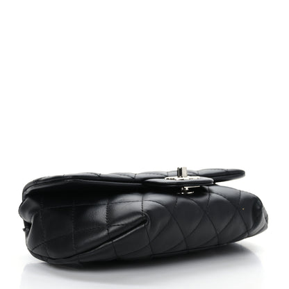 Chanel Calfskin Quilted CC Uniform Flap Belt Bag Black 3 of 8
