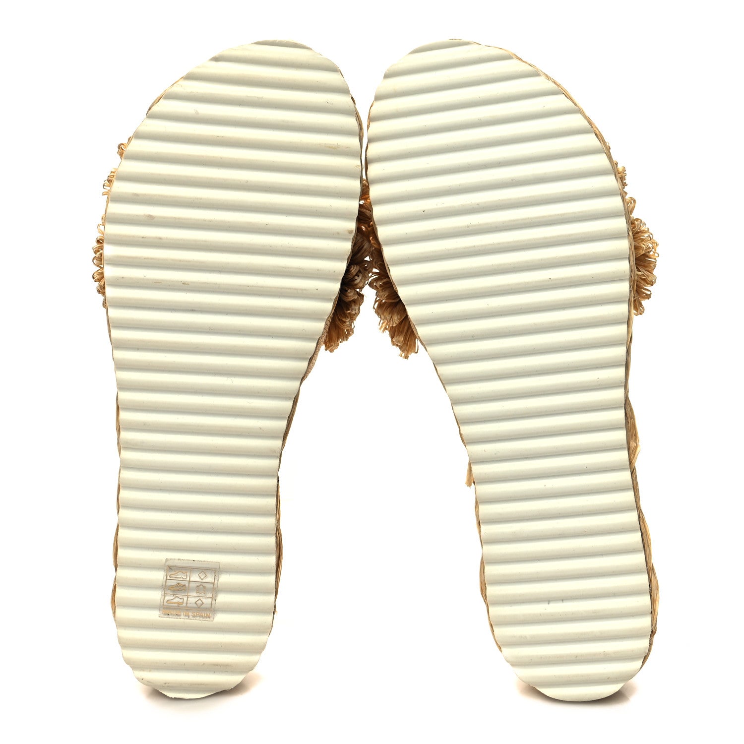Prada Raffia Slide Sandals 37 Naturale 5 of 9