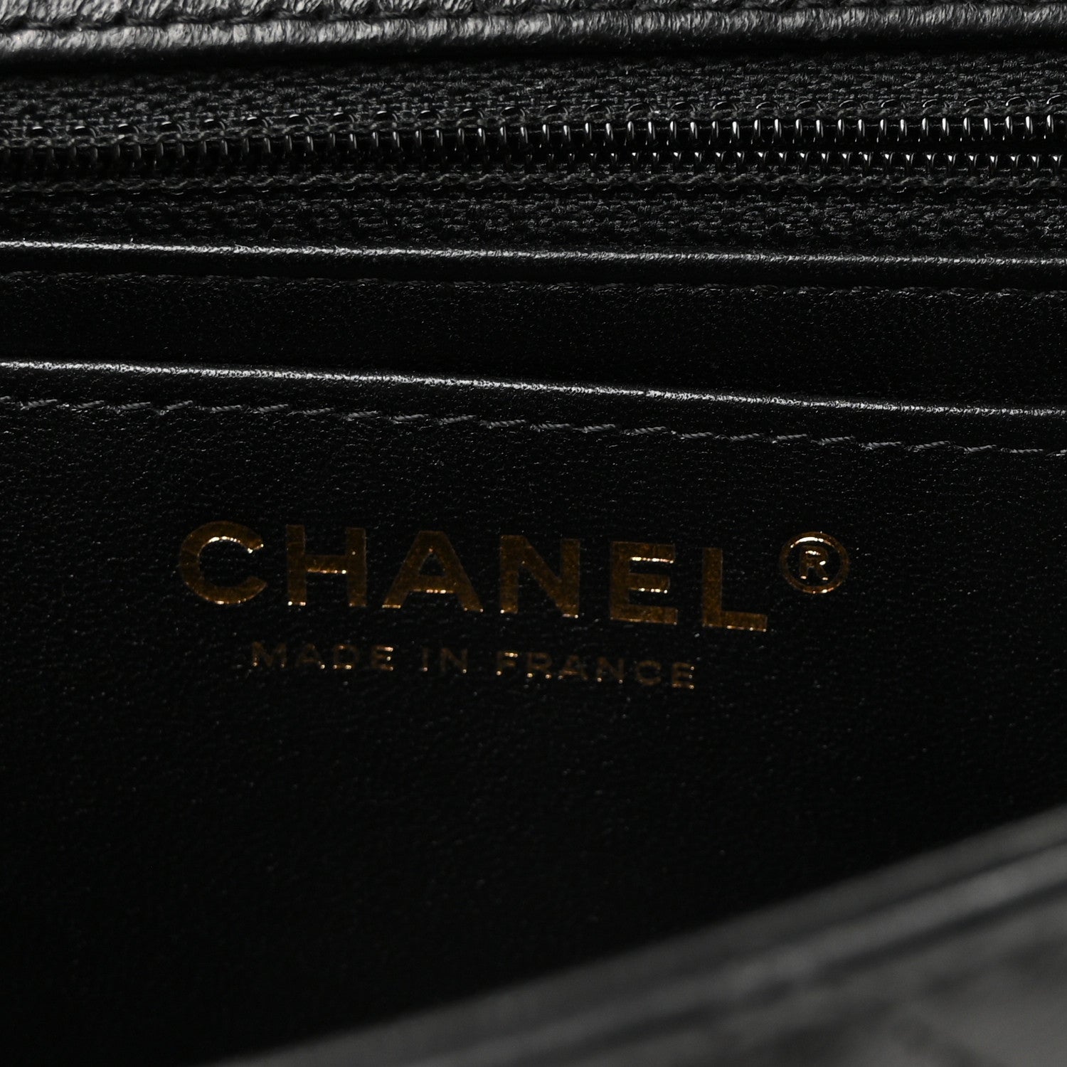 Chanel Lambskin Quilted Mini Rectangular Flap Black 6 of 11