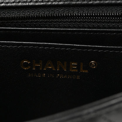 Chanel Lambskin Quilted Mini Rectangular Flap Black 6 of 11