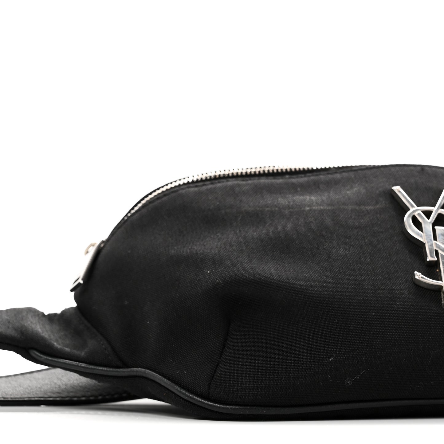 Canvas Monogram Belt Bag Black