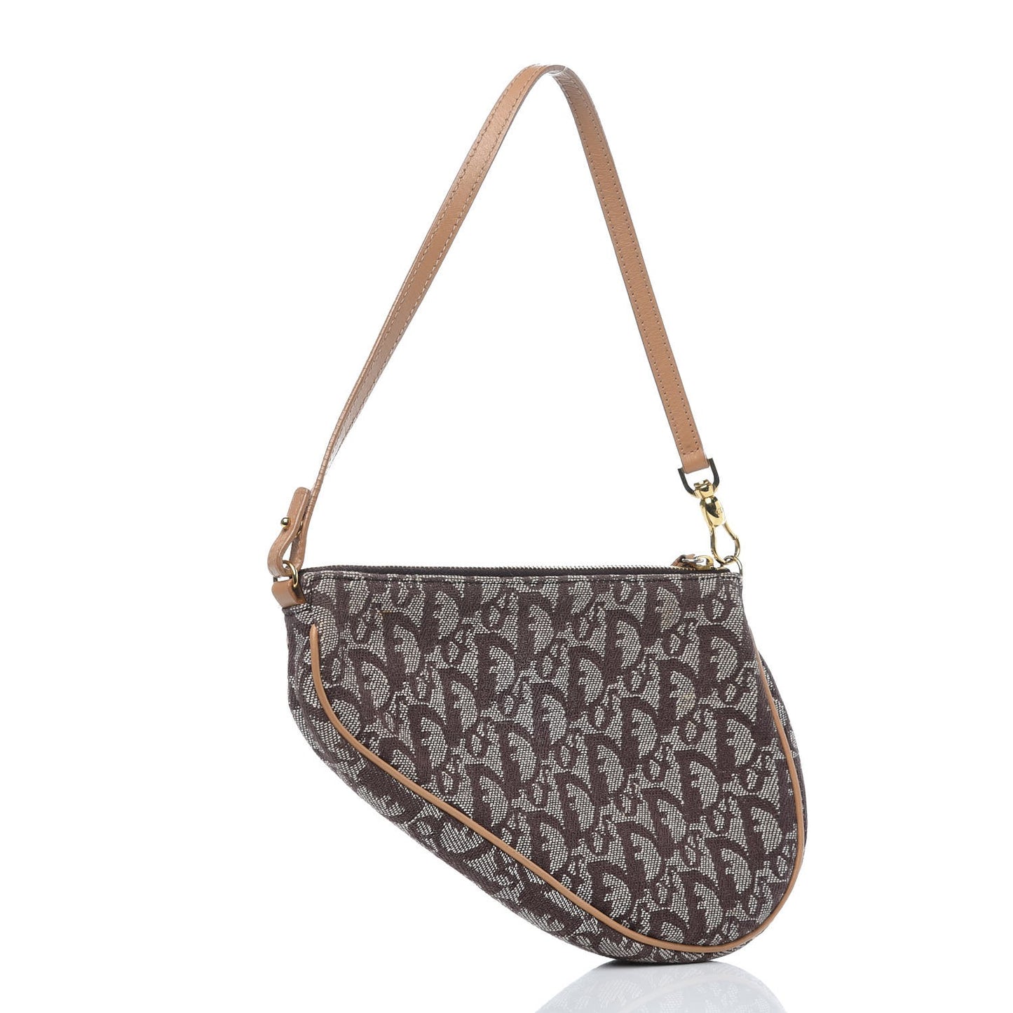Monogram Mini Saddle Pochette Beige