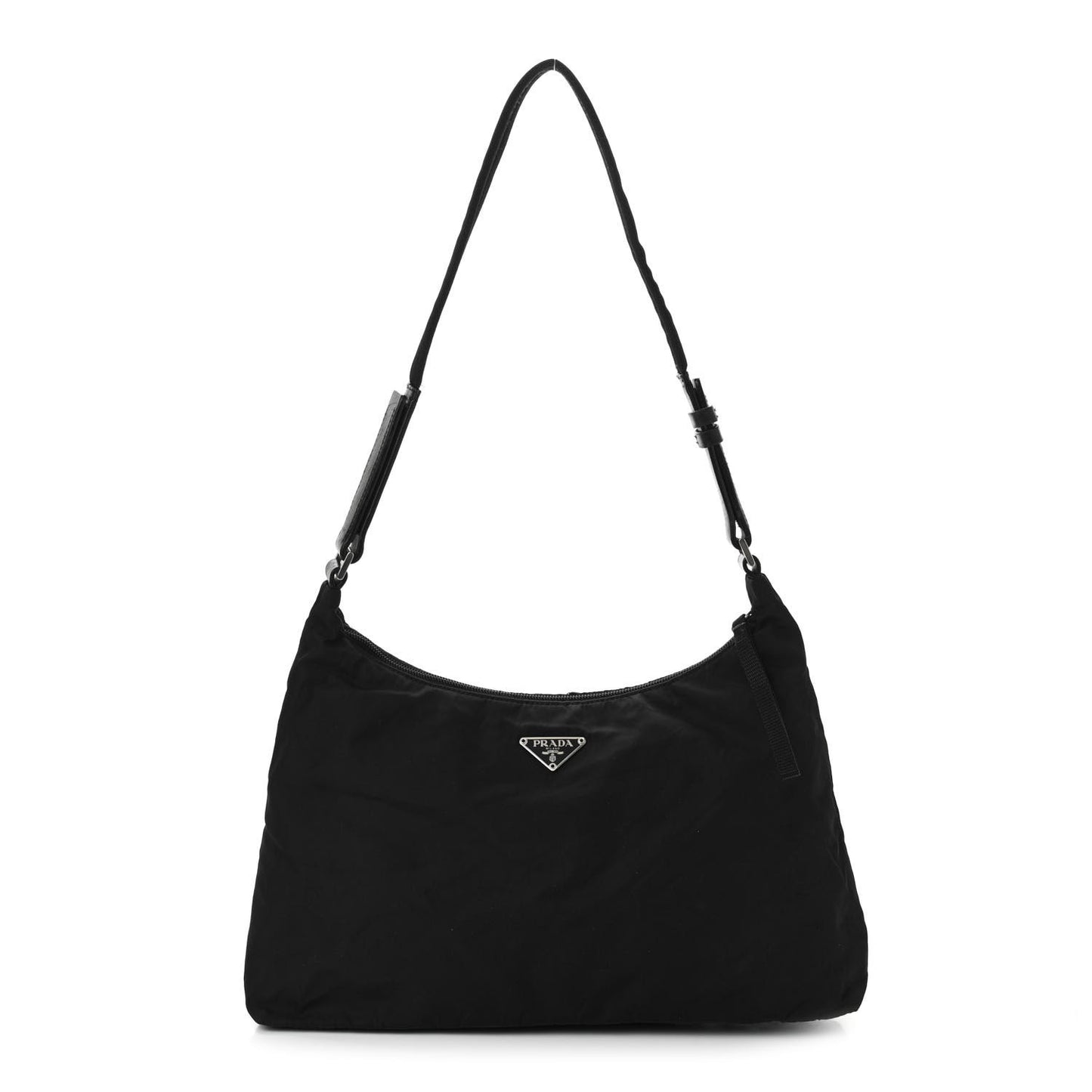 Tessuto Nylon Shoulder Bag Black