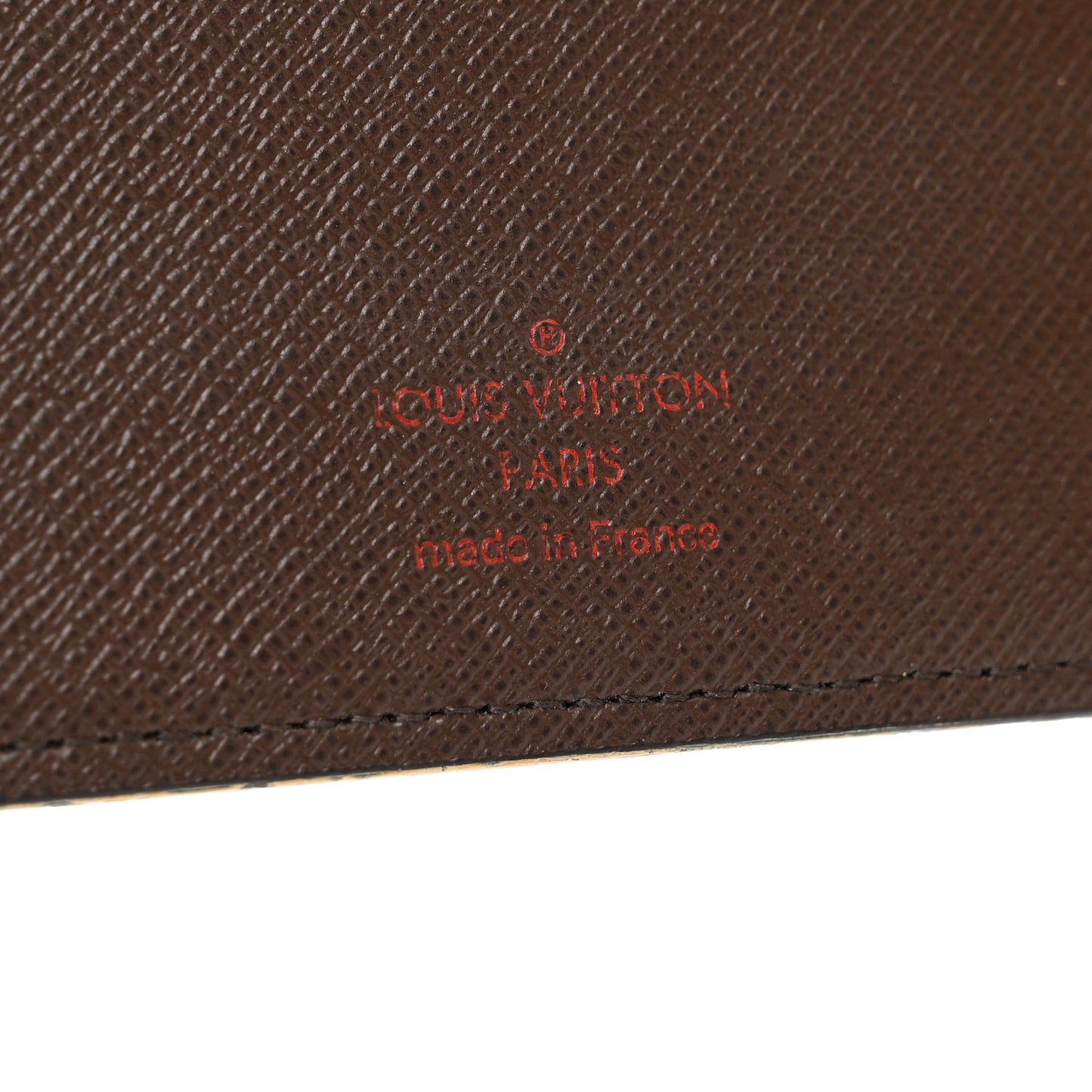 Damier Ebene Medium Ring Agenda Cover