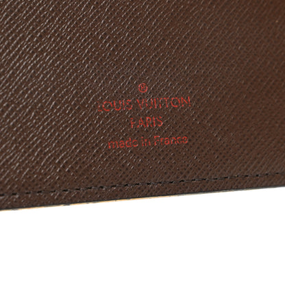 Louis Vuitton Damier Ebene Medium Ring Agenda Cover 6 of 7