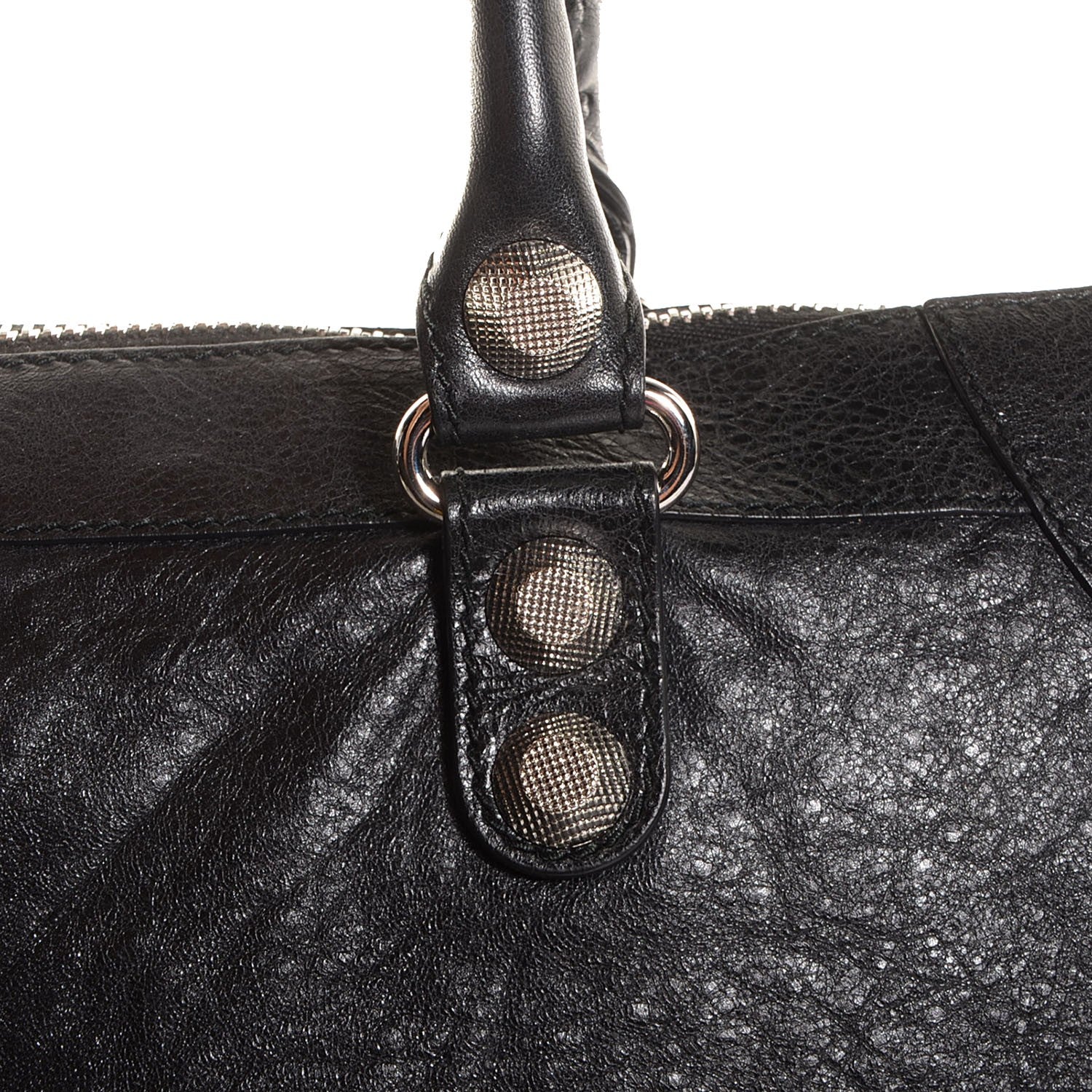 Balenciaga Agneau Giant 12 Silver Hardware Work Black 11 of 16