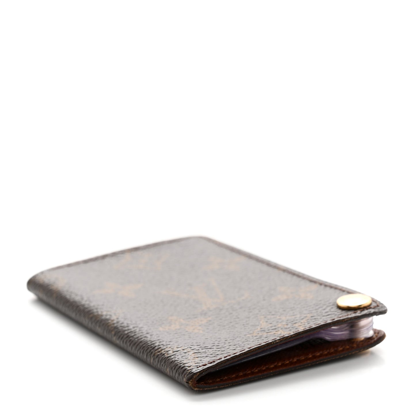 Monogram Credit Card Photo Holder