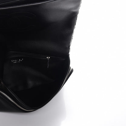 Chanel Shearling Lambskin 100% Clutch Black 5 of 8