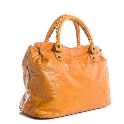 Balenciaga Chevre Classic Hardware Step Bag Marigold 3 of 11