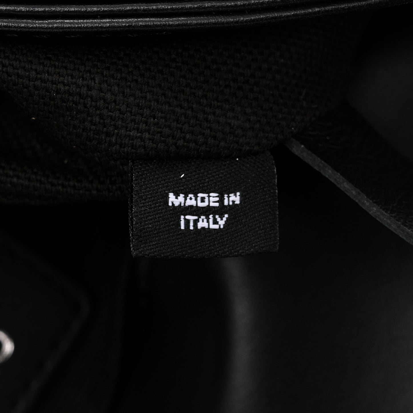 Calfskin Quilted CC Uniform Flap Belt Bag Black