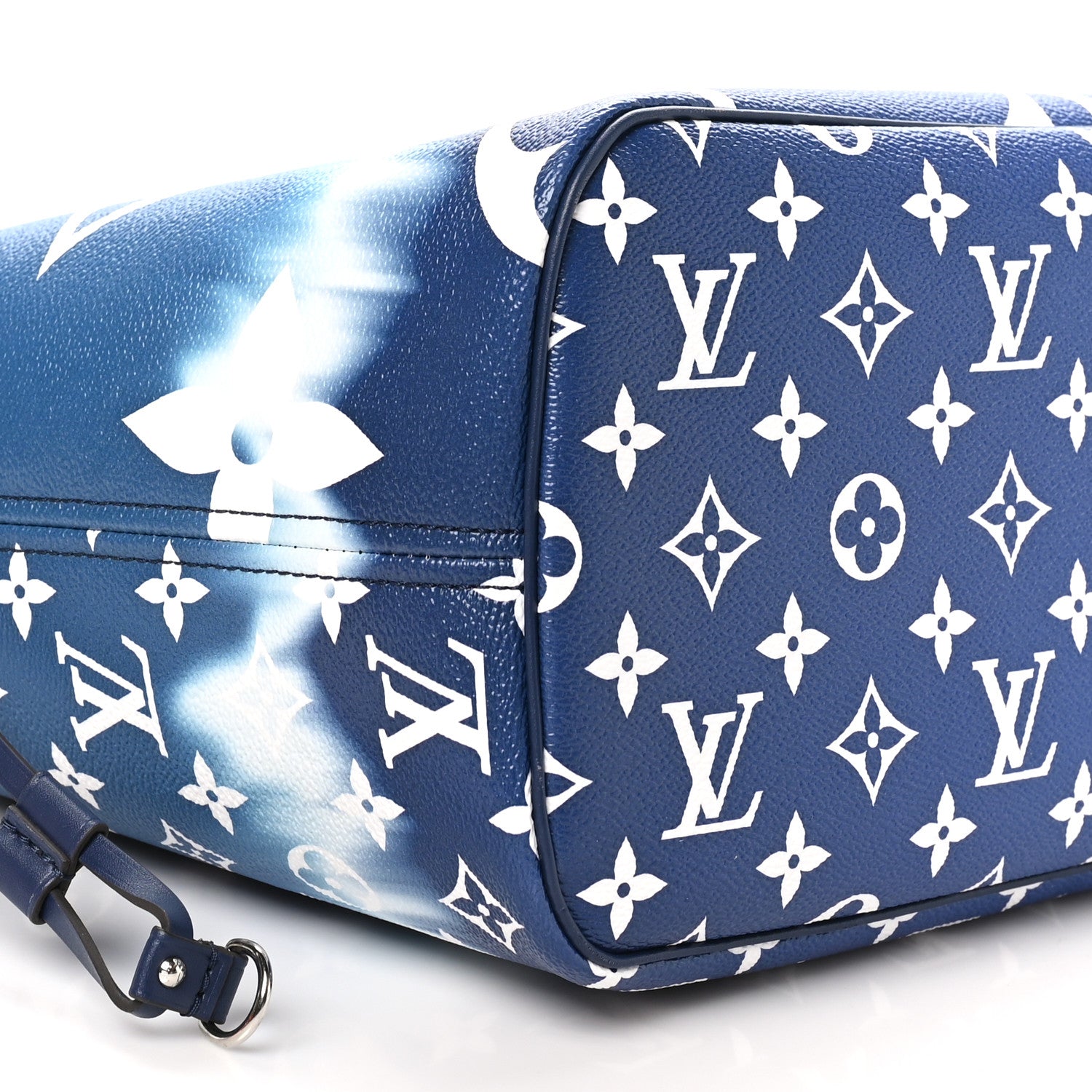 Louis Vuitton Monogram Escale Neverfull MM Blue 10 of 12