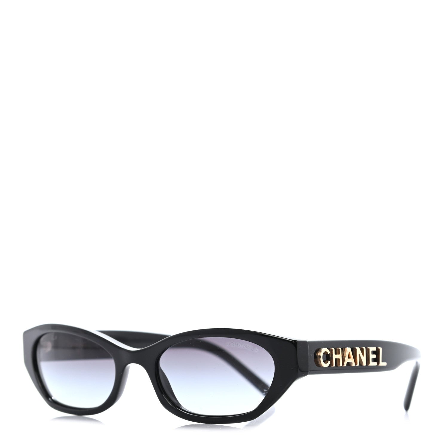 Chanel Rectangle Sunglasses 71280 Black 1 of 7