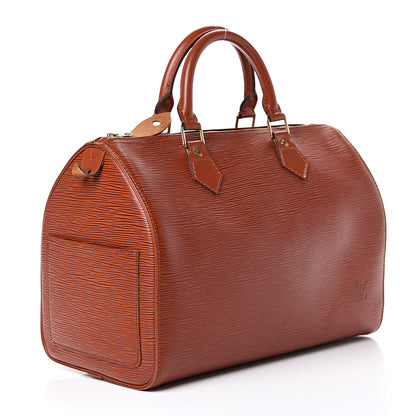 Louis Vuitton Epi Speedy 30 Kenyan Fawn 2 of 16
