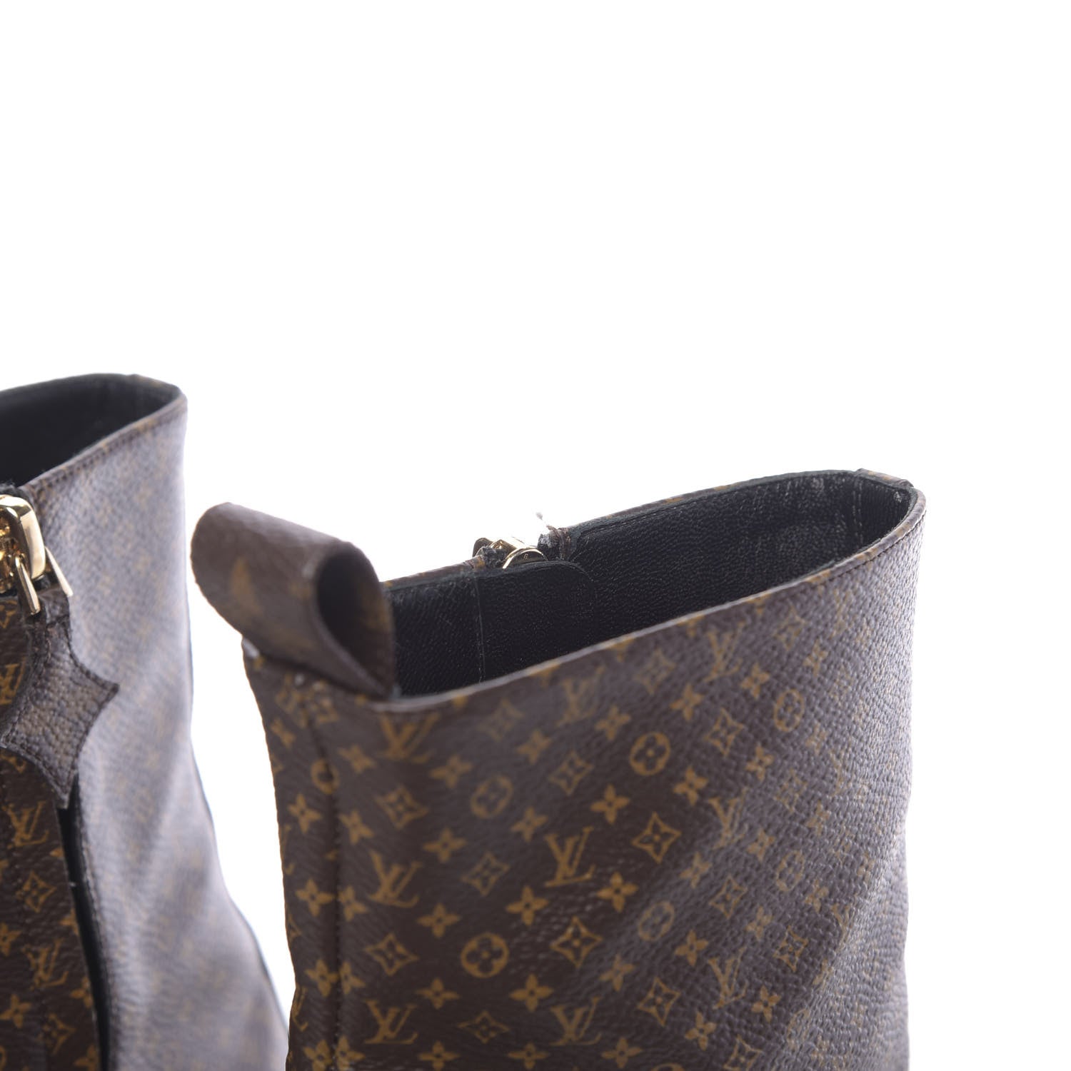 Louis Vuitton Monogram Silhouette Ankle Boots 38 9 of 11