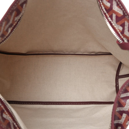 Goyard Goyardine Boheme Hobo Burgundy 6 of 11