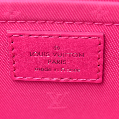 Louis Vuitton Calfskin Bubblegram Alma BB Rose Miami 5 of 9