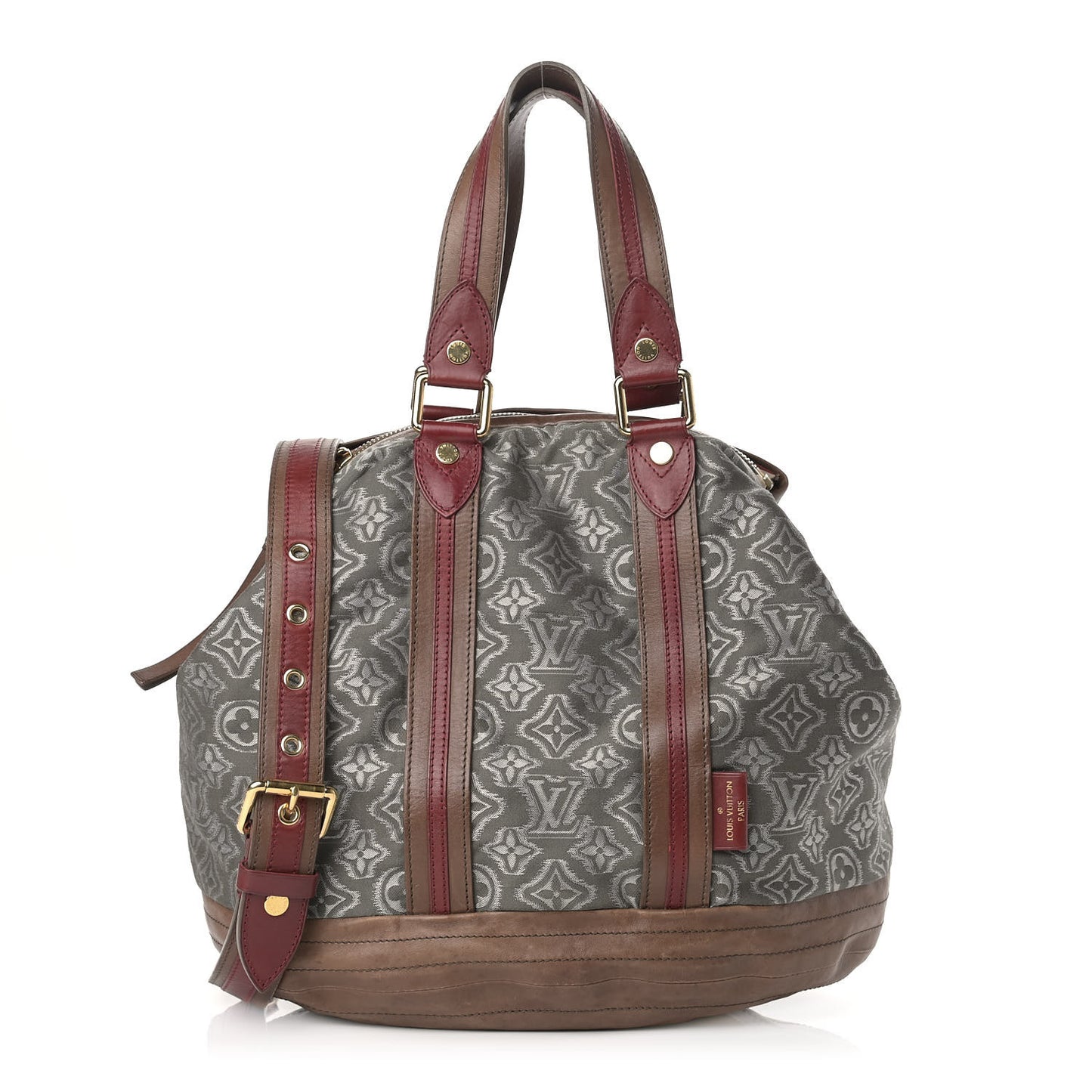 Jacquard Monogram Fabric Aviator Kaki