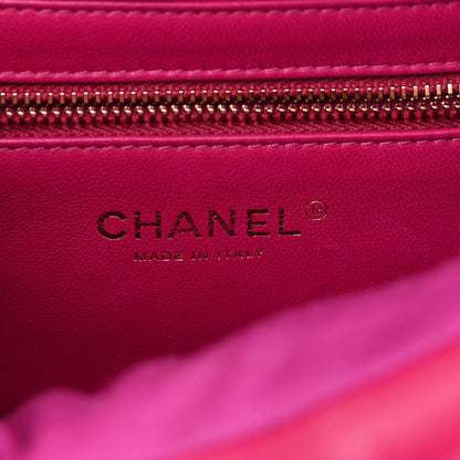 Chanel Lambskin Medium Simply Flap Pink 6 of 10