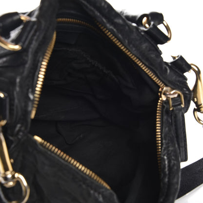 Givenchy Tumbled Sheepskin Medium Pandora Black 6 of 9