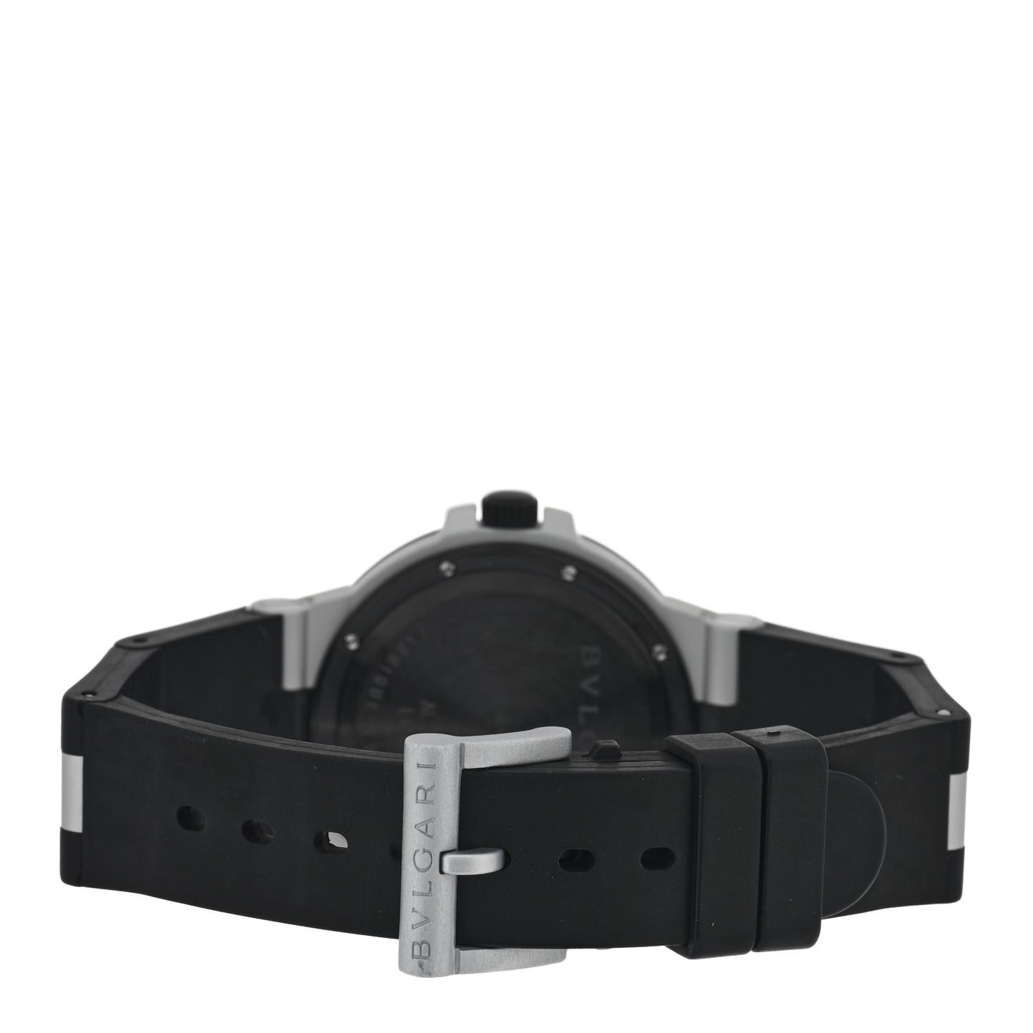 Aluminum Rubber 38mm Diagono Quartz Watch