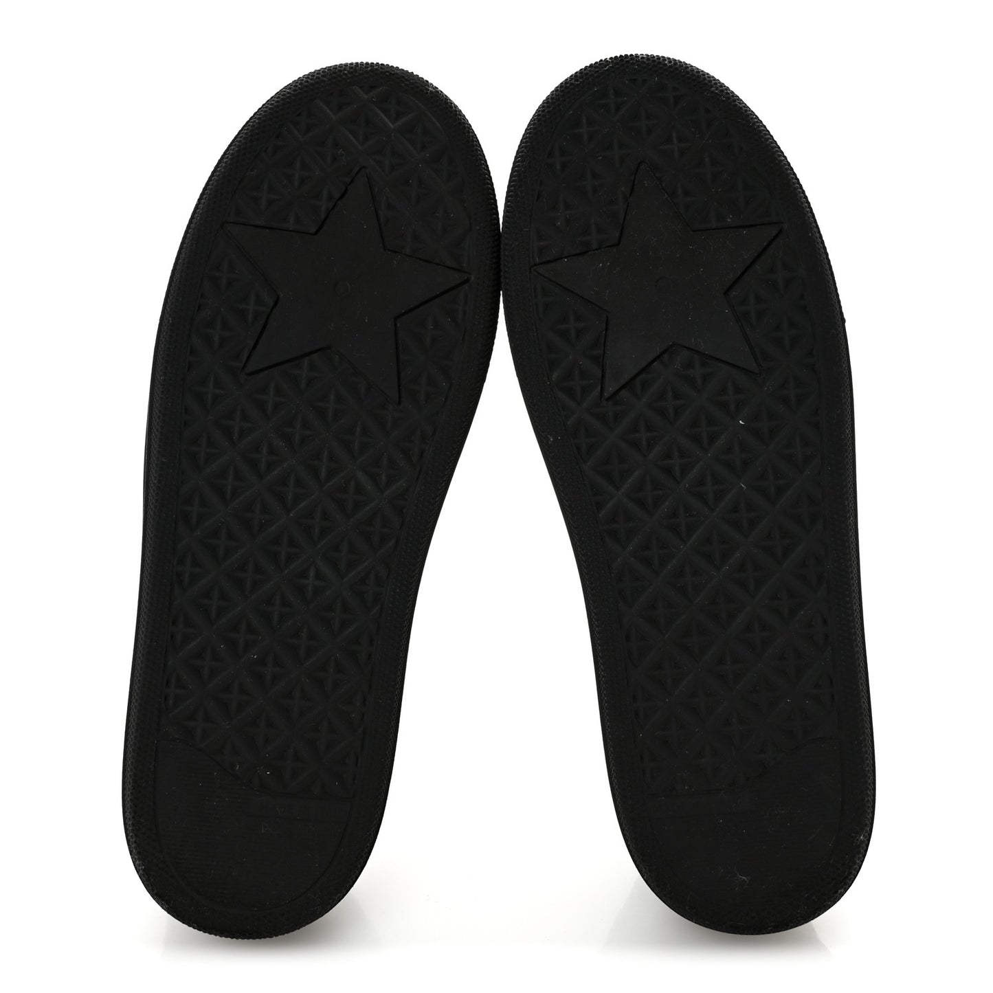 Shiny Technical Fabric Oblique Embroidered Womens Solar Slip On Sneakers 37.5 Black
