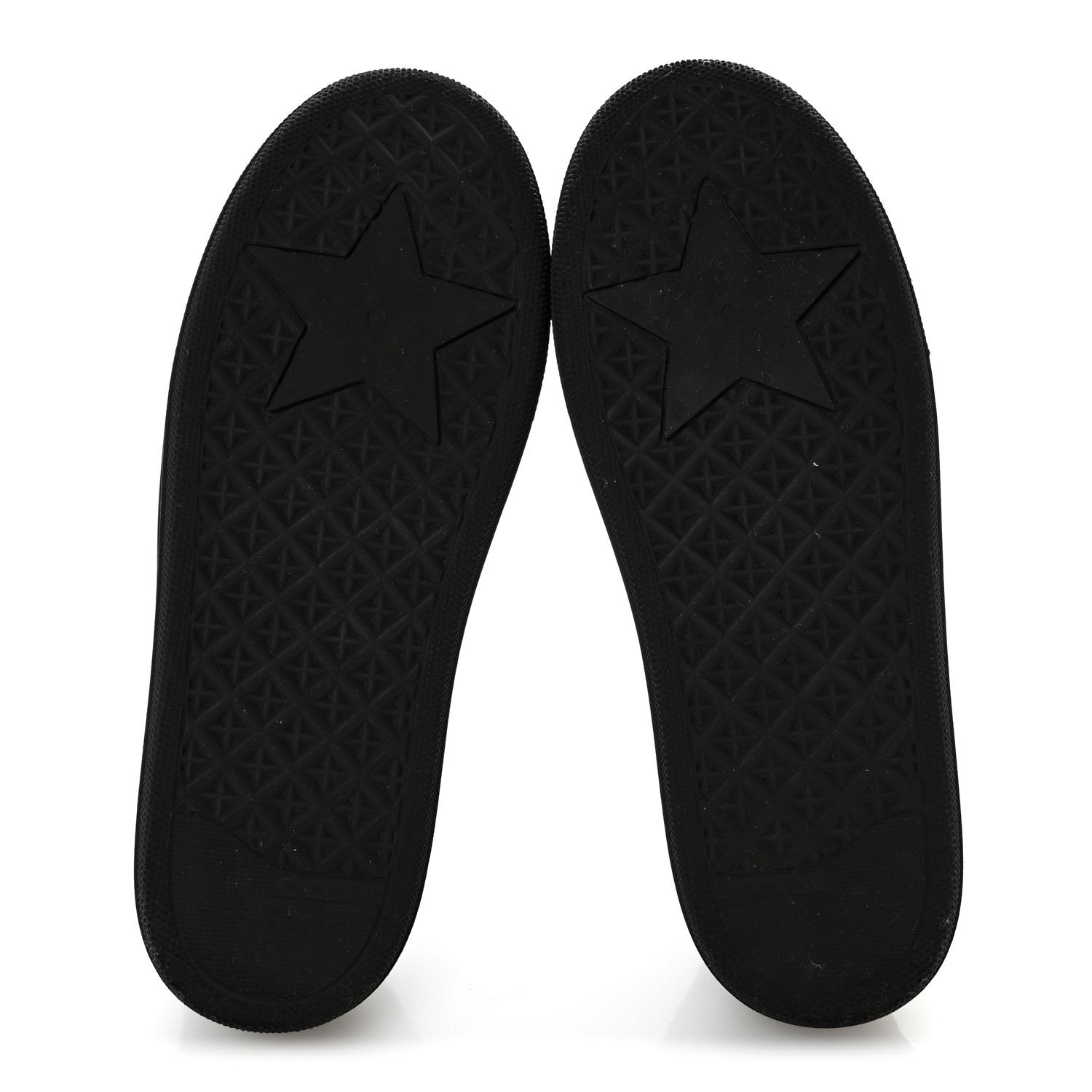 Christian Dior Shiny Technical Fabric Oblique Embroidered Womens Solar Slip On Sneakers 37.5 Black 6 of 9