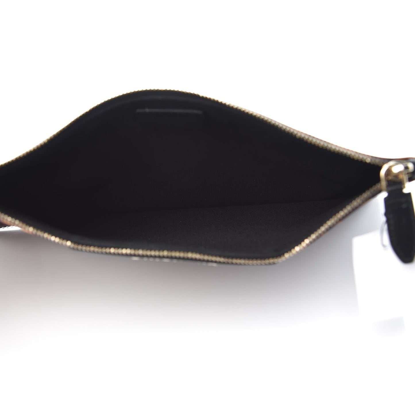 Patent Tortoise Print Medium Antigona Pouch