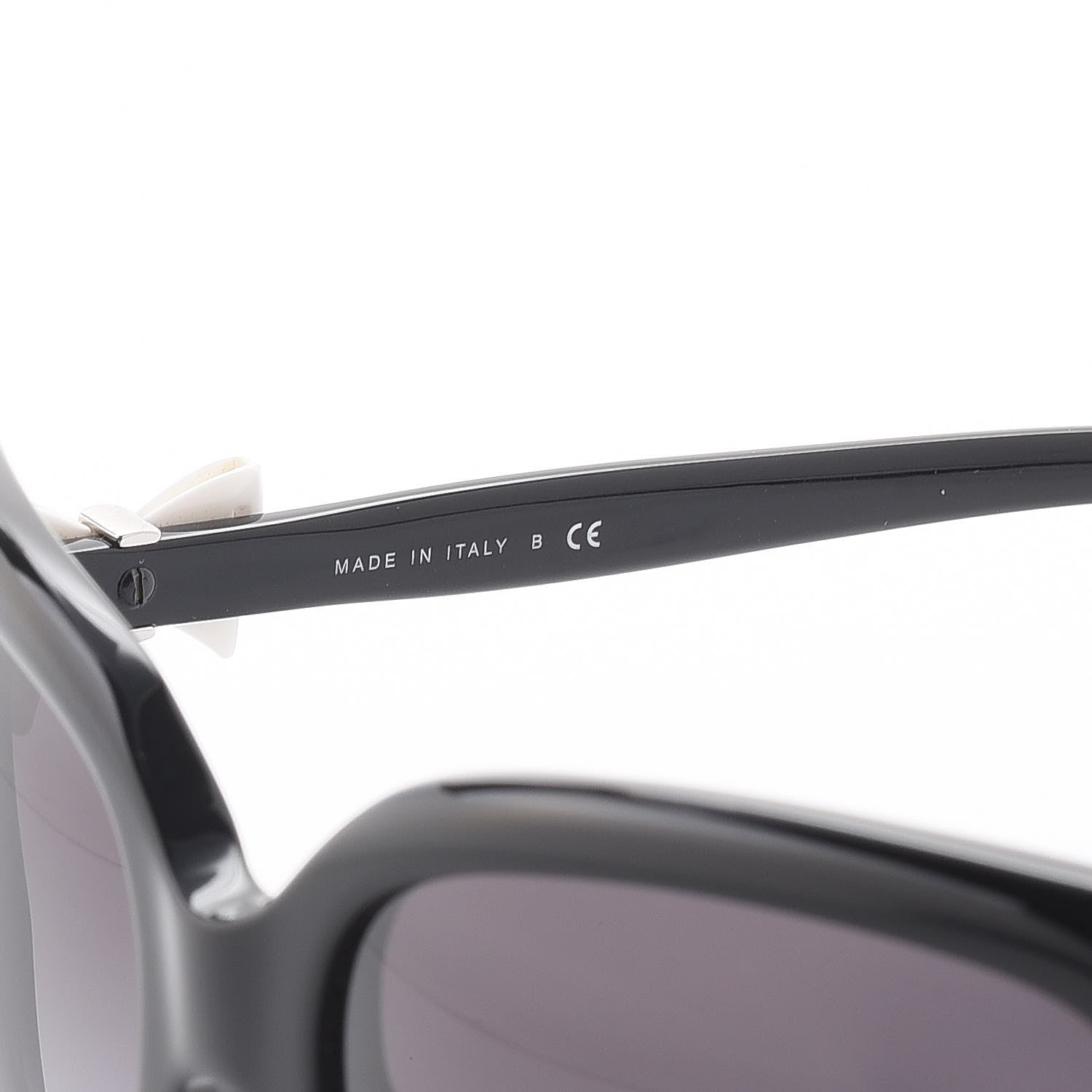 Chanel CC Bow Sunglasses 5171 Black White 5 of 8