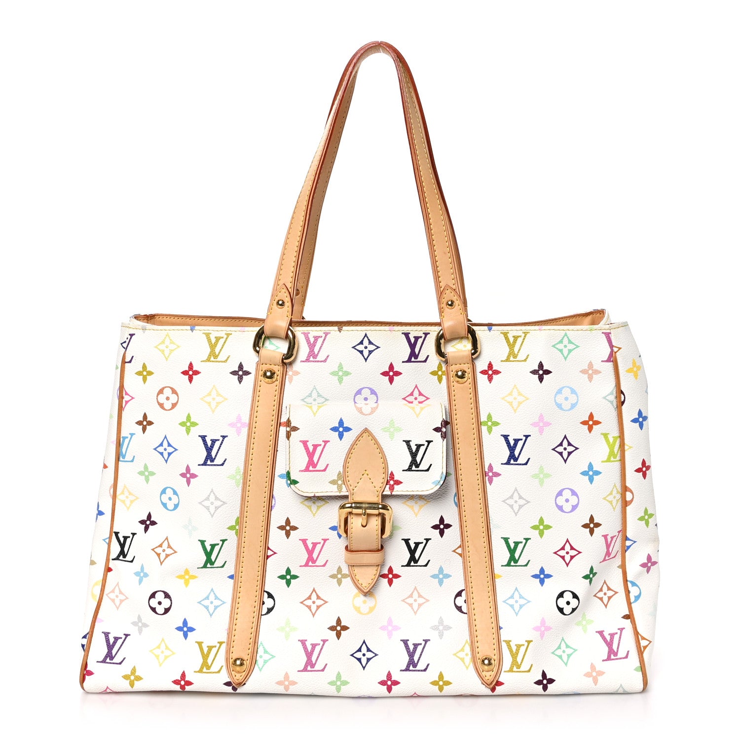 Louis Vuitton Monogram Multicolor Aurelia GM White 1 of 12