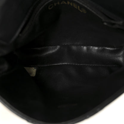 Chanel Lambskin Diamond Stitched Flap Waist Belt Bag 65 26 Black 5 of 11