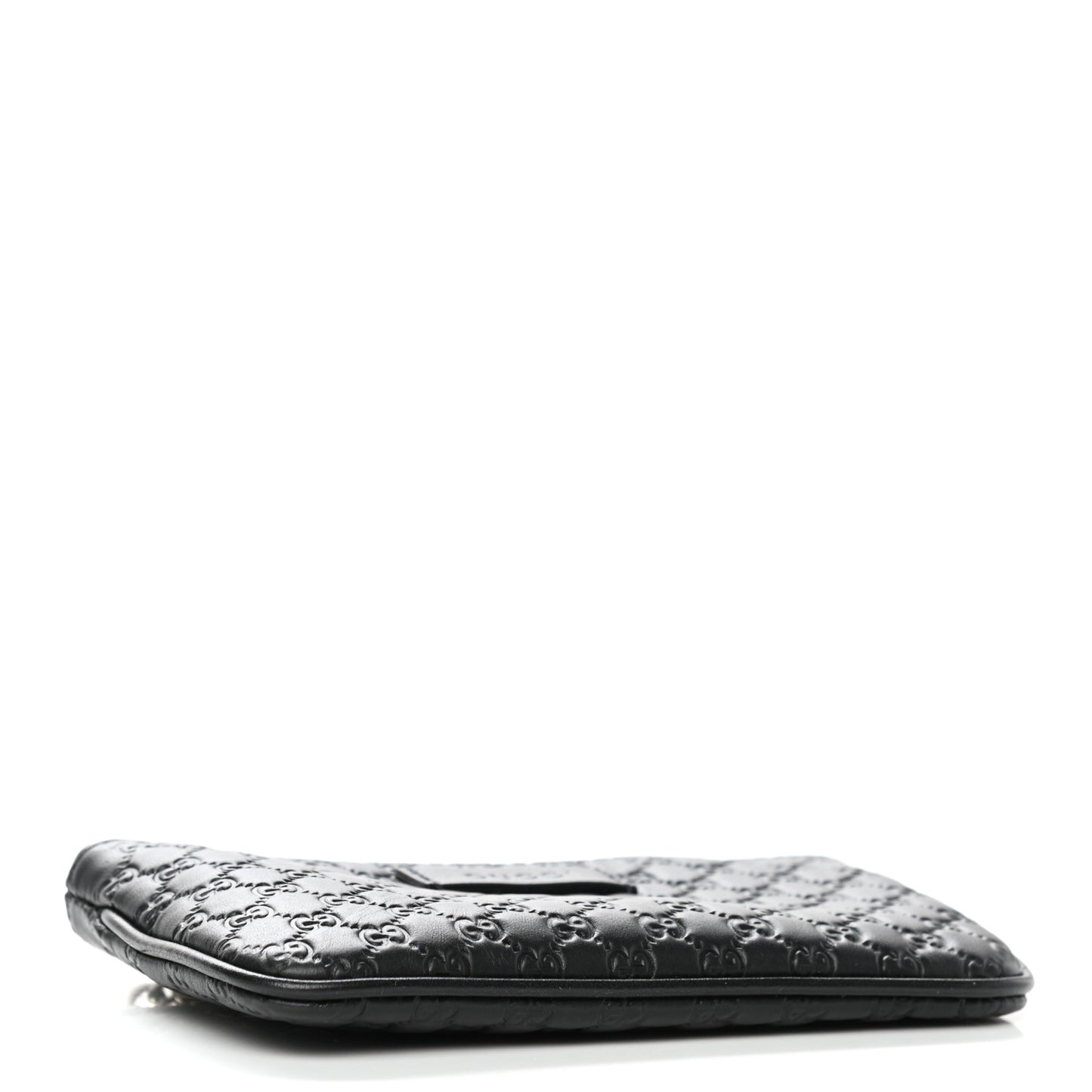 Microguccissima Key Ring Coin Case Black