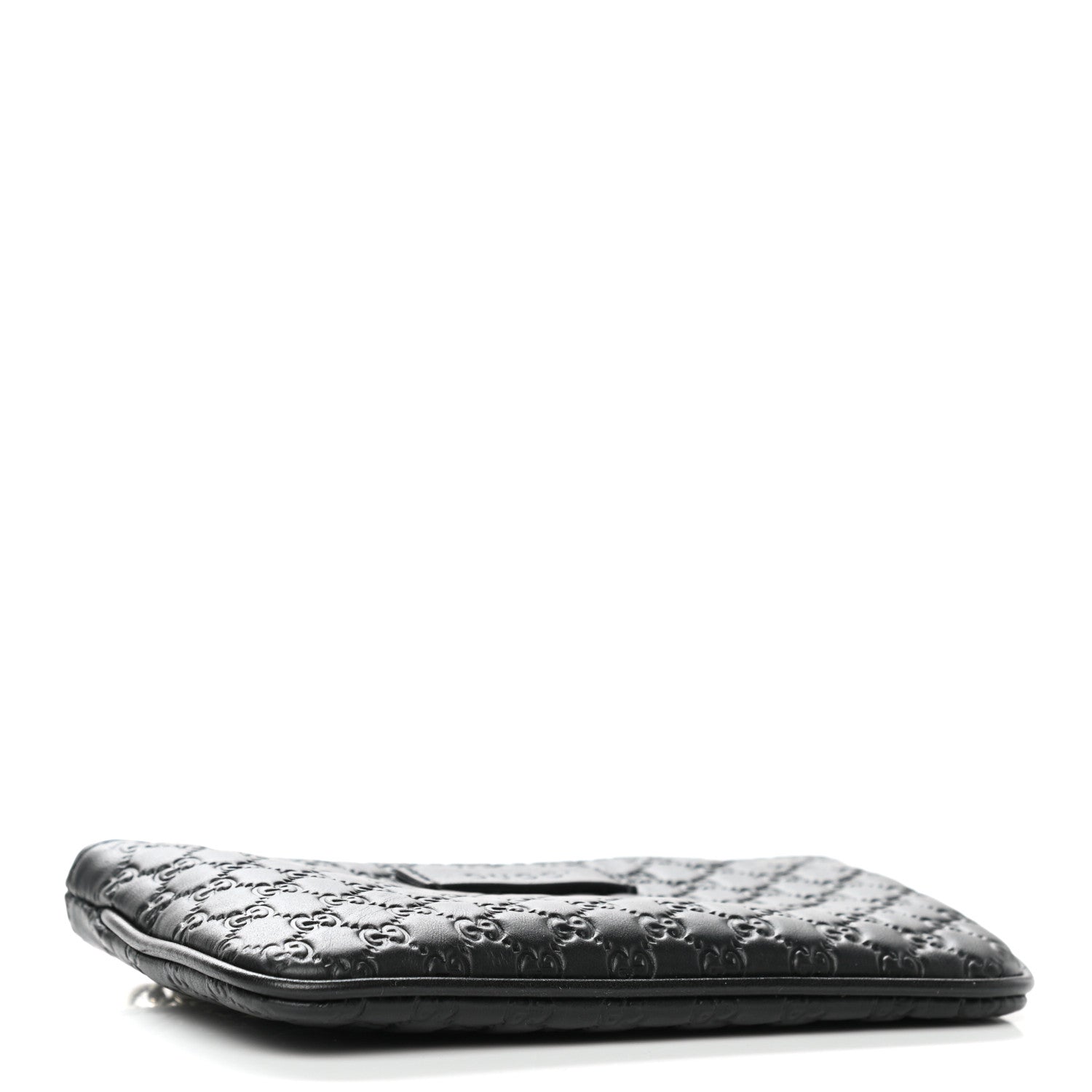Gucci Microguccissima Key Ring Coin Case Black 4 of 9